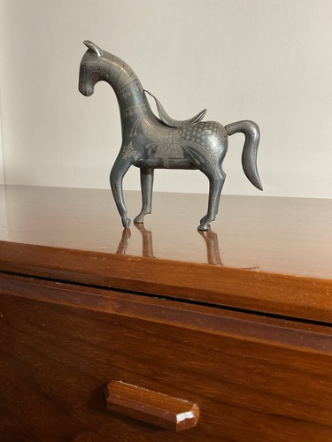 Ancienne statuette cheval - ancienne,