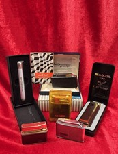 LOT BRIQUET GAZ VINTAGE GAS LIGHTER FEUERZEUG ACCENDINO ANCIEN