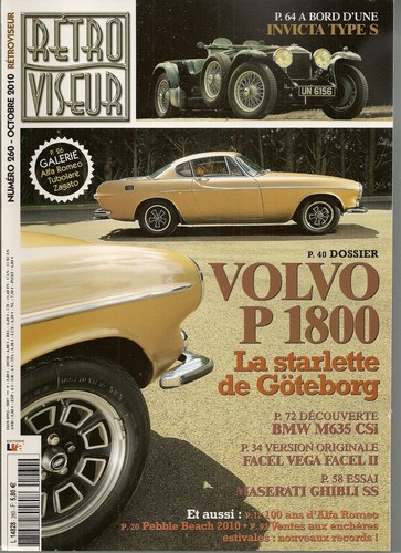 Retroviseur 260 volvo p1800 - volvo,