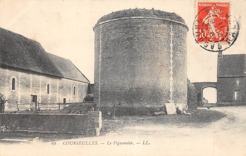Cpa courseulles le - 14,