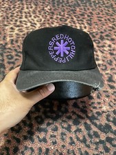 Vintage 80s 90s Red Hot Chilli Peppers Distress SnapBack Grunge Anthony Flea