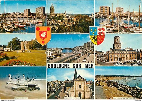 Carte postale boulogne - -, 62