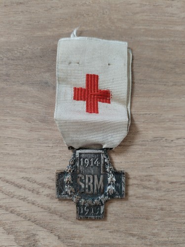Sbm médaille croix secours - sbm,