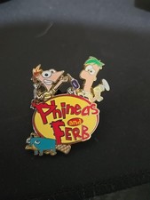PINS DISNEY DISNEYLAND PARIS : LOGO PHINEAS & FERB