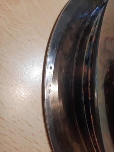 Compotier plat metal - plat, en