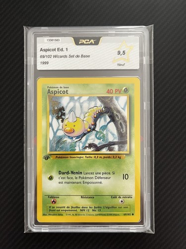 Carte pokémon aspicot - pokémon,