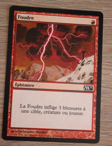 Carte magic foudre - , :