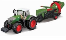 BURAGO, FENDT 1050 Vario 10cm avec arracheuse à pommes de terre, échelle 1/50...