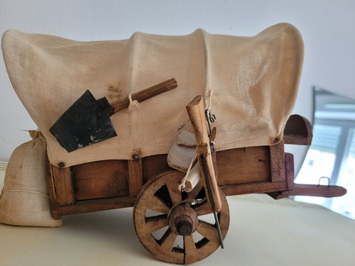 Ancien chariot bache - ancien,