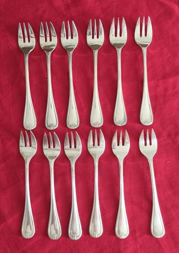 Christofle oyster forks - christofle,