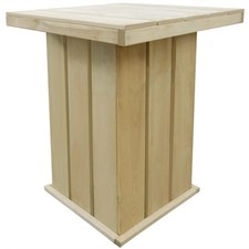 Pin Imprégné Table de Bar