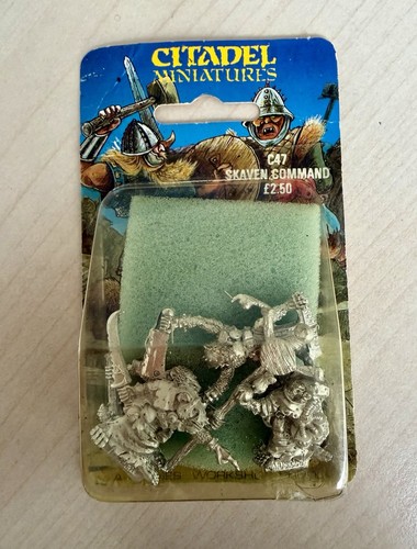 Warhammer 1987 skaven command - warhammer,