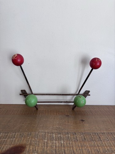 Ancien porte manteaux fer - porte, en