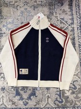 Champion ® x Zara Color Block Gilet Cardigan Maille [S]