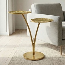 Table d'appoint Or 57cm Alu
