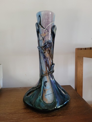Vase oignon signé - vase, michèle