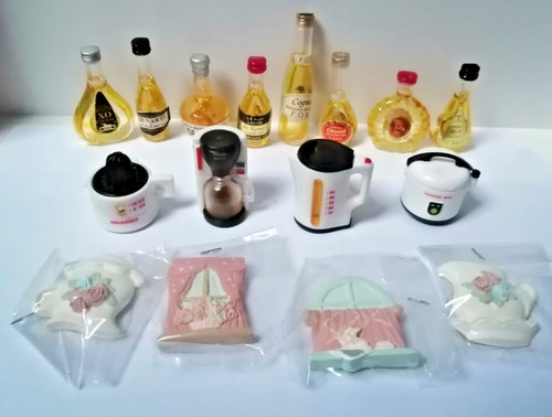 Lot magnettes miniatures - lot, magnettes,