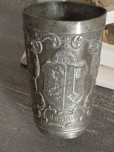 Gobelet timbale ancienne en - ou,