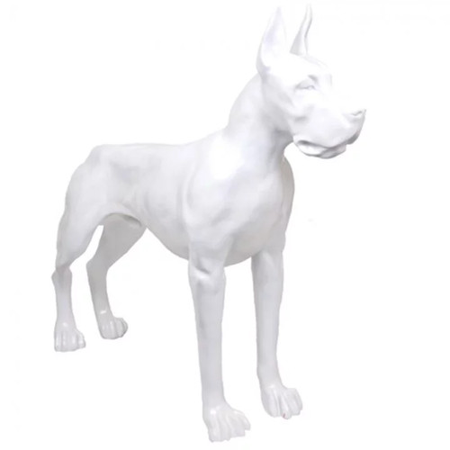 Statue dogue allemand - , en