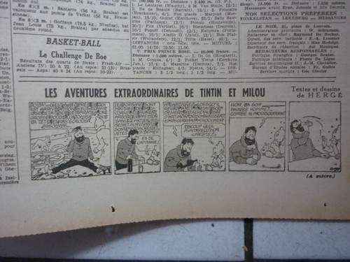 Tintin journal soir - ,