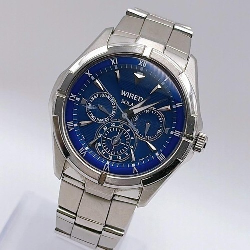 Seiko v14j 0bv1 solar watch - seiko,