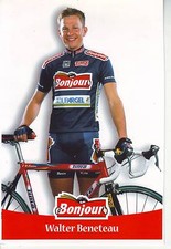 CYCLISME carte cycliste WALTER