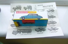 Replica BOX for Citroen DS 19 Politoys Italy 1/41 vintage plastic