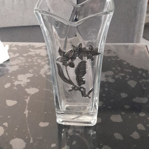 Vase verre transparent - vase,
