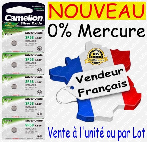 Piles battery oxyde - oxyde, d'argent