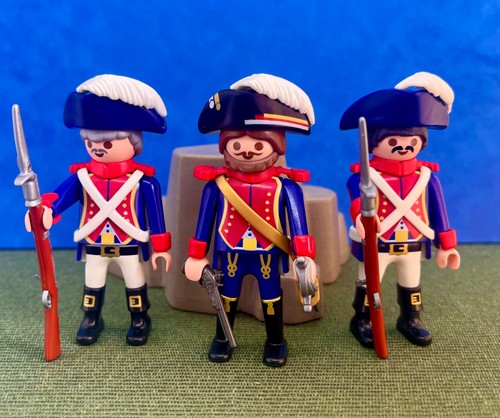 Playmobil soldat français - soldat,