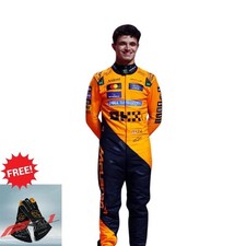 Mclaren 2025 Lando Norris Kart Racing Suit + FREE Gloves