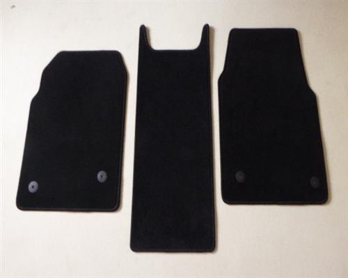 Tapis luxe velours noir - luxe,