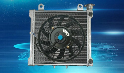 Alu radiator fan for - radiator, +fan