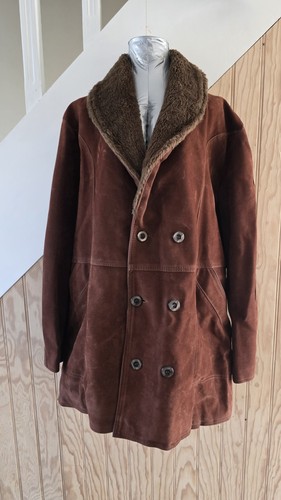 Vintage pardessus homme marron - pardessus,