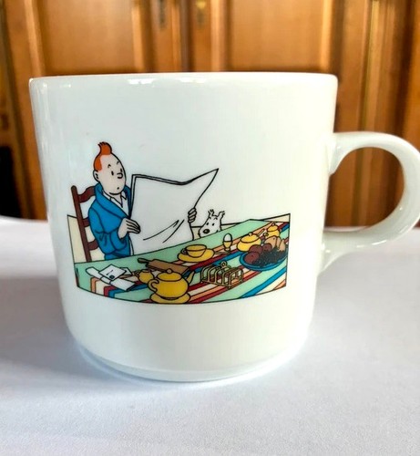 Tintin mug en porcelaine - -,