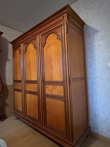 Armoire penderie merisier - armoire,