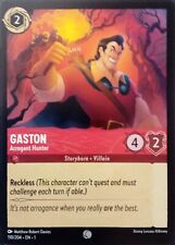110/204 GASTON ARROGANT HUNTER THE FIRST CHAPTER COMMON DISNEY LORCANA CARD