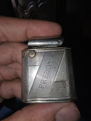 Briquet ancien argent 900 - briquet,
