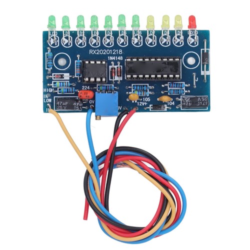 Indicateur niveau audio led - led, 10