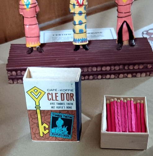 Tintin boite d allumettes - boite,