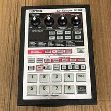 BOSS SP-303 Dr. Sample Portable Phrase Sampler w/ Power Cable Tested Used Japan