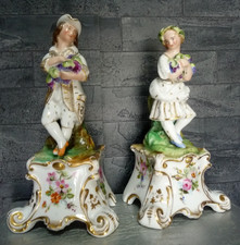 COUPLE FIGURINES PORCELAINE