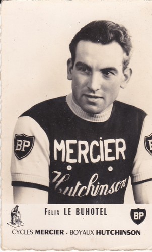 Cpsm cycliste felix - felix, buhotel
