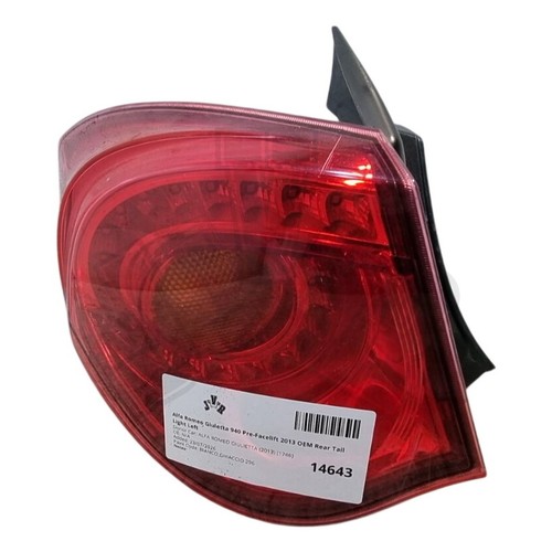 Alfa romeo rear tail light - alfa,