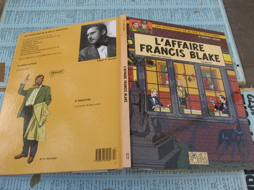 Blake mortimer l affaire - bd, l'affaire
