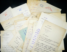 Jules Clarétie - Set of 60 Signed Autograph Letters - Lot - Manuscript