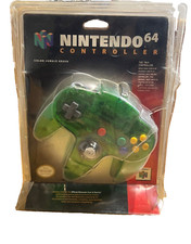 Original OEM Genuine Nintendo 64 Jungle Green Controller Blister