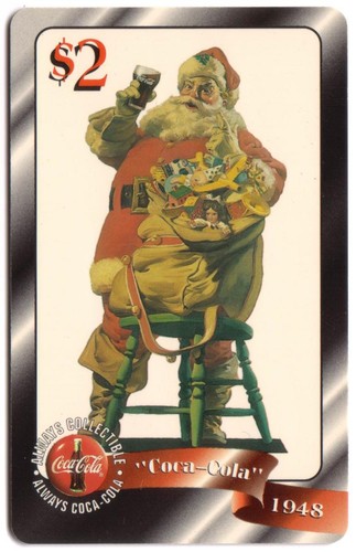 Coca cola santa - santa, jouet