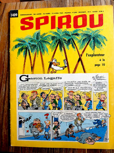 Spirou 1409 gaston - n°,