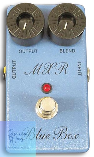 Pédale effet mxr - blue, box